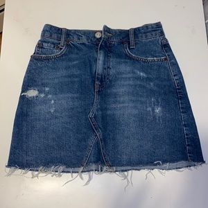 BDG Austin Denim Skirt